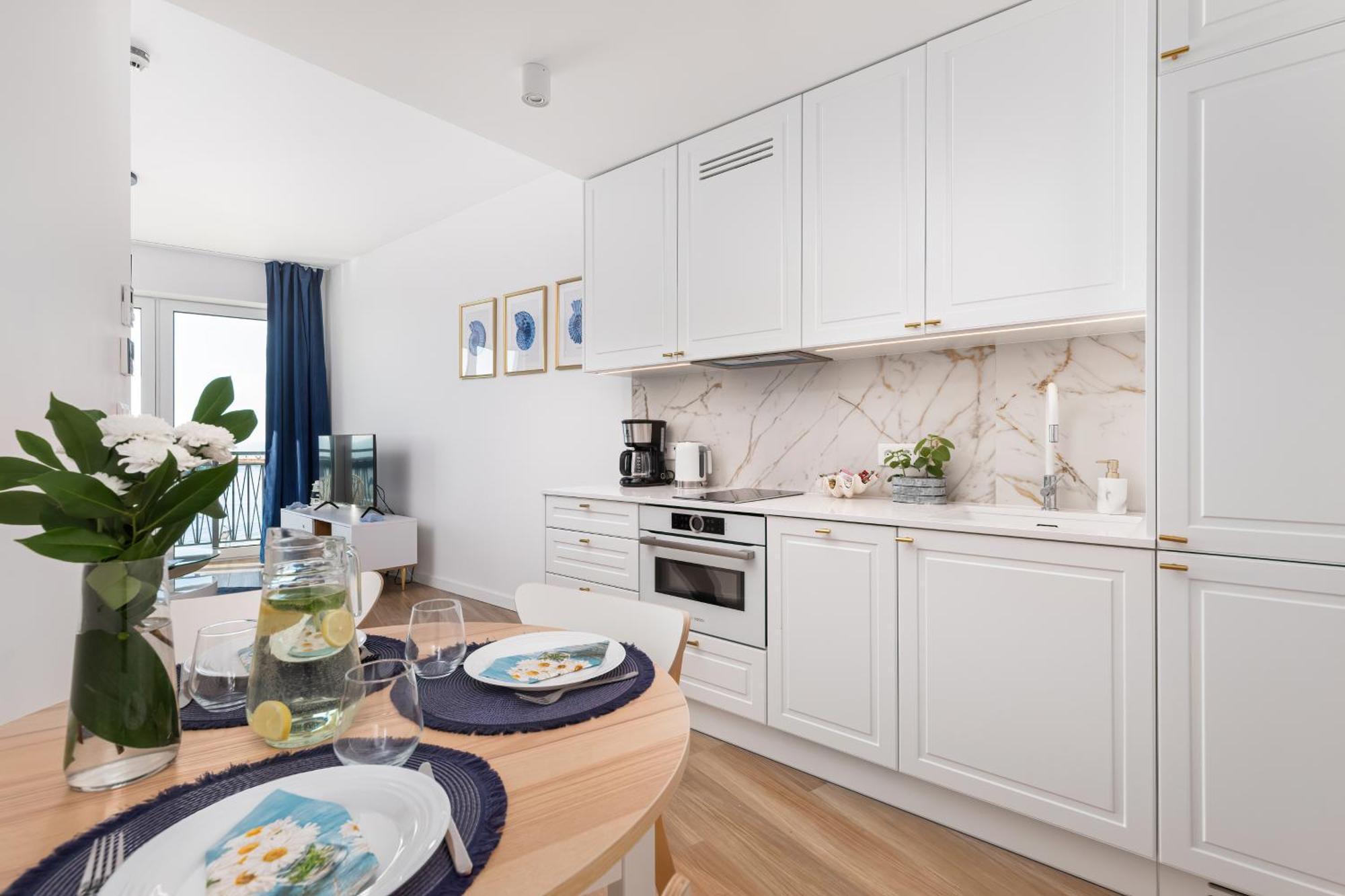 Apartmán Bulwar Zachodzacego Slonca With Sea View Darlowo By Renters